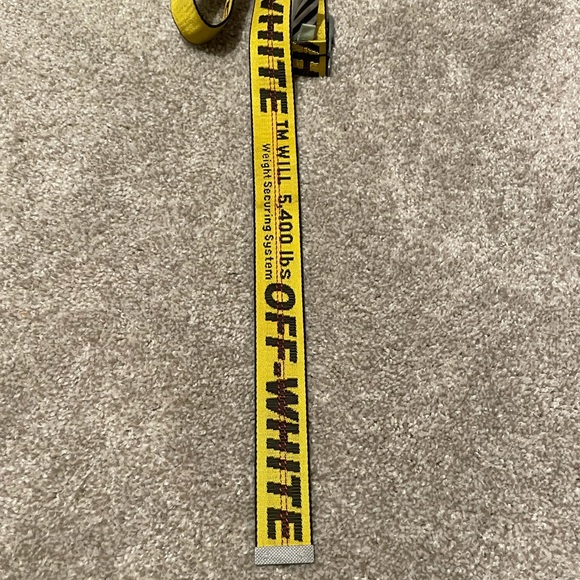 Off-White SSENSE Exclusive Short Industrial Belt - Picture 10 of 13